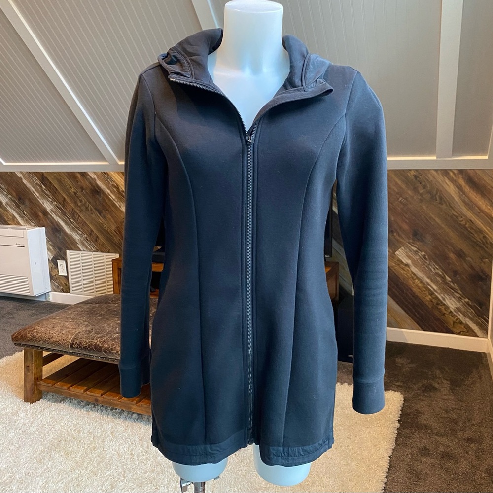 Lululemon Athletica Black Zip-Up Jacket